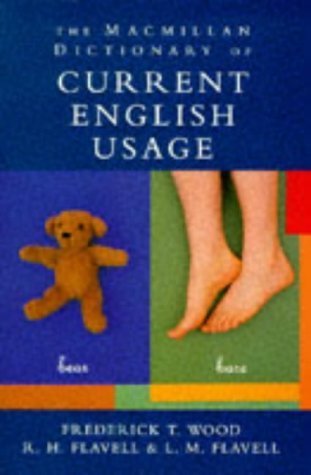 Stock image for Macmillan Dictionary of Current English Usage for sale by Ergodebooks