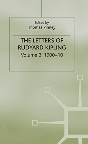 Imagen de archivo de The Letters of Rudyard Kipling: Volume 3: 1900-10 a la venta por ThriftBooks-Dallas