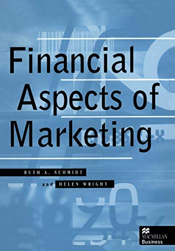 Imagen de archivo de Financial Aspects of Marketing (MacMillan Business) a la venta por WorldofBooks