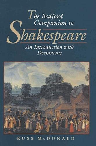 Stock image for The Bedford Companion to Shakespeare: An Introduction with Documents for sale by WorldofBooks