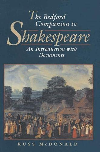 9780333638330: THE BEDFORD COMPANION TO SHAKESPEARE