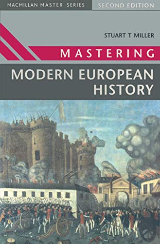 Stock image for Mastering Modern European History (Palgrave Master Series) for sale by AwesomeBooks