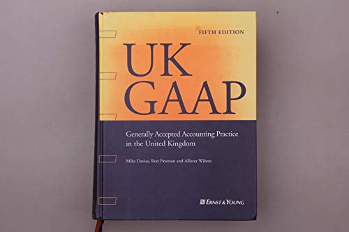 9780333642603: Uk Gaap: Generally Accepted Accounting Practice in the United Kingdom