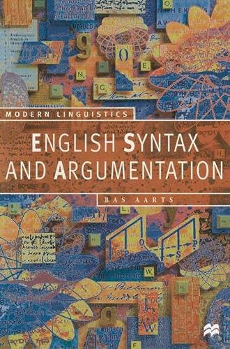 9780333643051: English Syntax and Argumentation