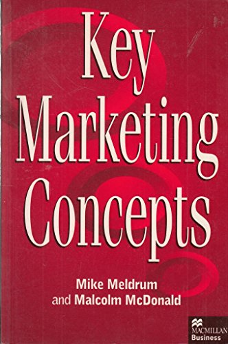 Stock image for Key Marketing Concepts (Macmillan business) for sale by Reuseabook