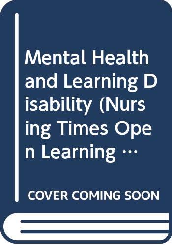 9780333646830: Mental Health and Learning Disability