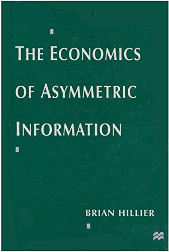 Stock image for The economics of asymmetric information. Ex-Library. for sale by Yushodo Co., Ltd.