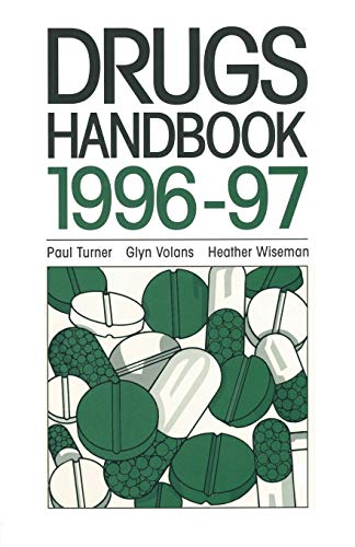 Stock image for Drugs Handbook 1996 - 97 for sale by Chiron Media