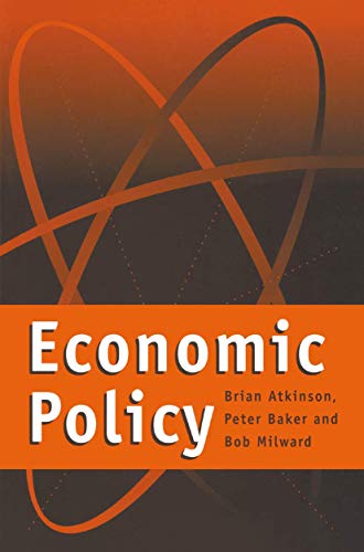 Economic Policy (9780333650479) by Atkinson, Brian