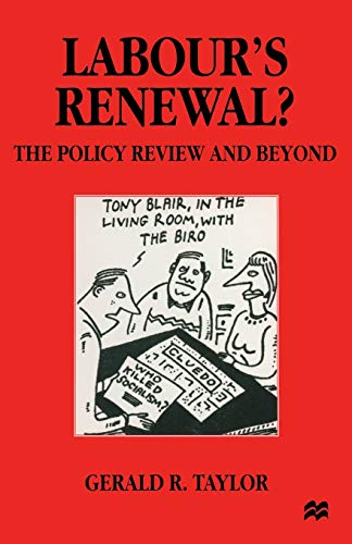 Beispielbild fr Labour  s Renewal?: The Policy Review and Beyond zum Verkauf von WorldofBooks