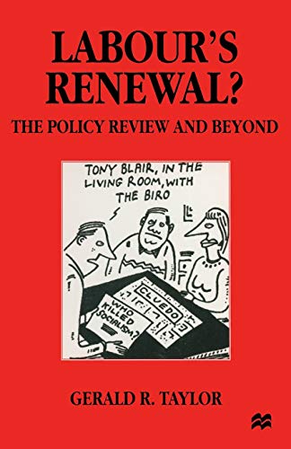 Imagen de archivo de Labour  s Renewal?: The Policy Review and Beyond a la venta por WorldofBooks