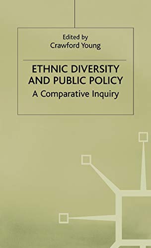 9780333653890: Ethnic Diversity and Public Policy: A Comparative Inquiry