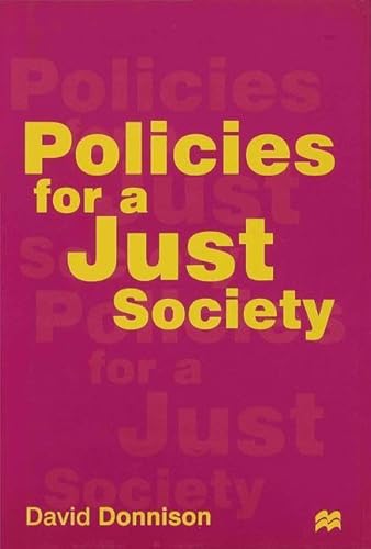 Stock image for Policies for a Just Society for sale by Y-Not-Books