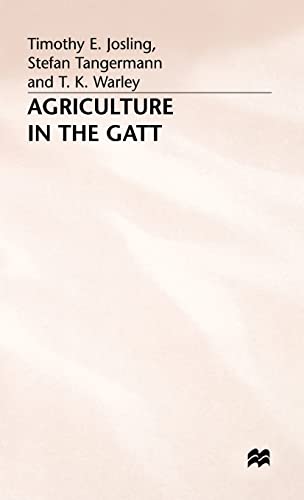 Beispielbild fr Agriculture in the GATT zum Verkauf von Anybook.com