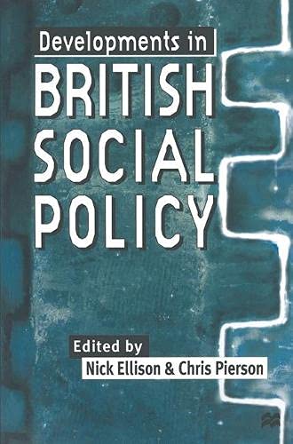 Stock image for Developments in British Social Policy for sale by Ammareal