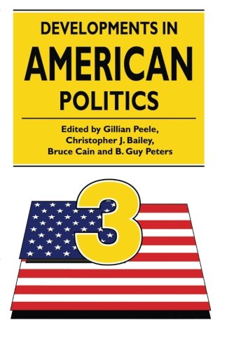 Stock image for Developments in American Politics 3 for sale by WorldofBooks