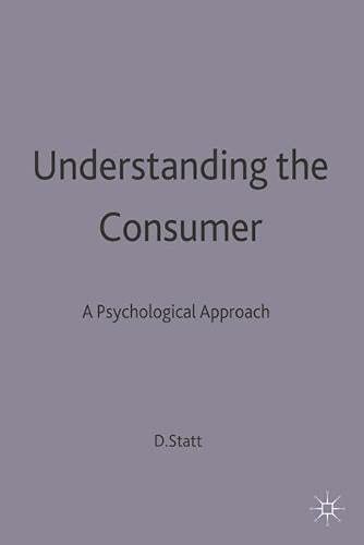 Stock image for Understanding the Consumer for sale by Nauka Japan LLC