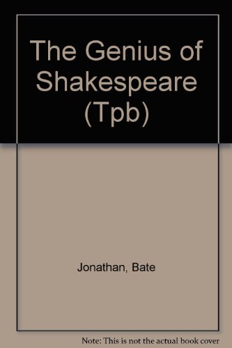 Imagen de archivo de The Genius of Shakespeare (Tpb) a la venta por Fireside Bookshop