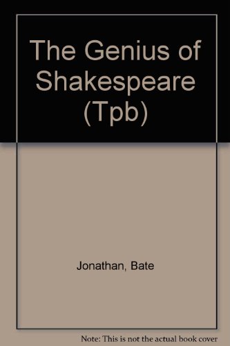 Stock image for The Genius of Shakespeare (Tpb) for sale by Fireside Bookshop