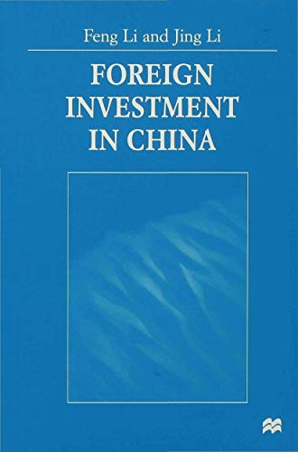 9780333662410: Foreign Investment in China