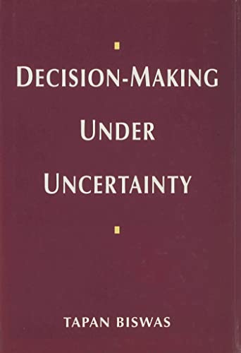 9780333662601: Decision-Making under Uncertainty