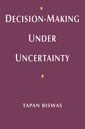 9780333662618: Decision-Making under Uncertainty