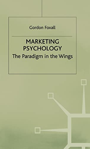 Imagen de archivo de Marketing Psychology : The Paradigm in the Wings a la venta por Better World Books