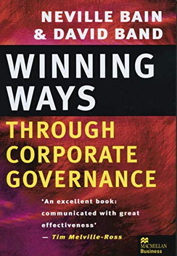 9780333666081: Winning Ways through Corporate Governance
