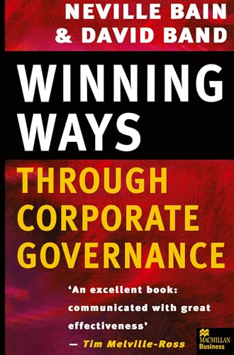 Imagen de archivo de Winning Ways through Corporate Governance a la venta por WorldofBooks