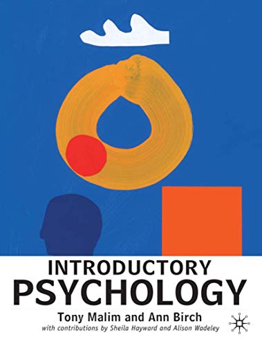9780333668528: Introductory Psychology