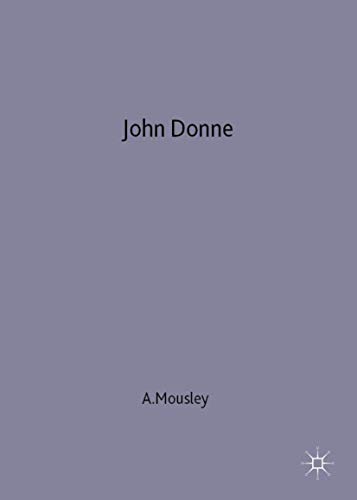 Imagen de archivo de John Donne (New Casebooks) a la venta por AwesomeBooks