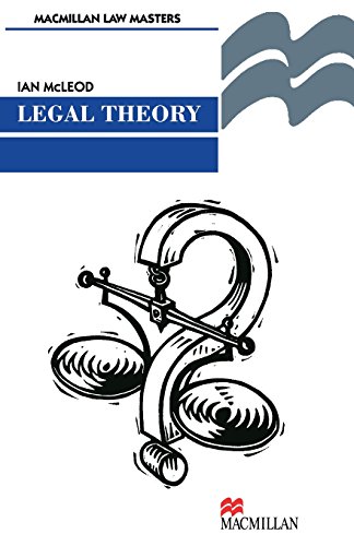 9780333674901: Legal Theory