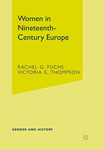 Stock image for Women in Nineteenth-Century Europe for sale by Better World Books