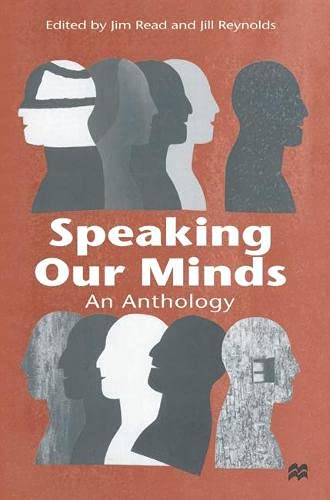 Imagen de archivo de Speaking Our Minds: An Anthology of Personal Experiences of Mental Distress and its Consequences a la venta por Phatpocket Limited