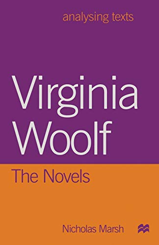 Stock image for Virginia Woolf: The Novels: 35 (Analysing Texts) for sale by WorldofBooks