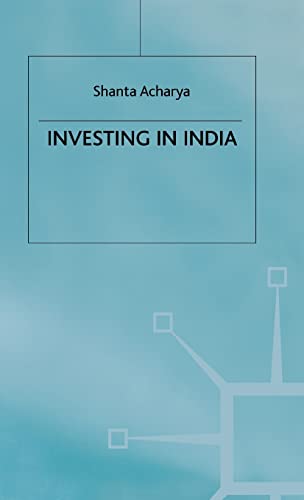 Beispielbild fr Investing in India zum Verkauf von AwesomeBooks
