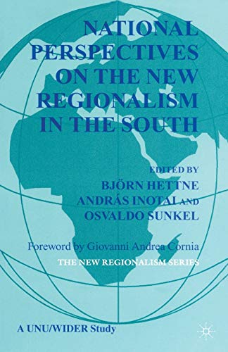 9780333687123: National Perspectives on the New Regionalism in the Third World (International Political Economy Series)