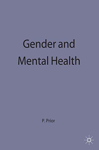 9780333687628: Gender and Mental Health