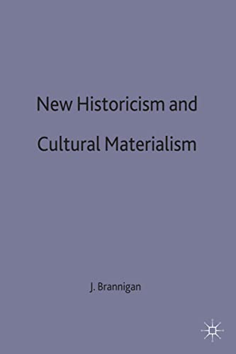 Imagen de archivo de New Historicism and Cultural Materialism (Transitions, 29) a la venta por Phatpocket Limited