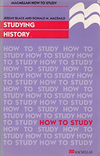 9780333687956: Studying History (Macmillan How to Study S.)