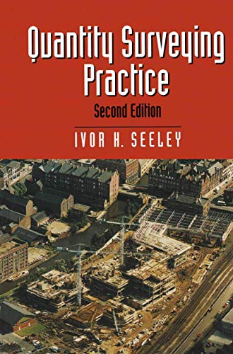 9780333689073: Quantity Surveying Practice (Building and Surveying Series)