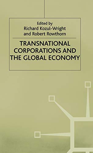 Beispielbild fr Transnational Corporations and the Global Economy zum Verkauf von Phatpocket Limited