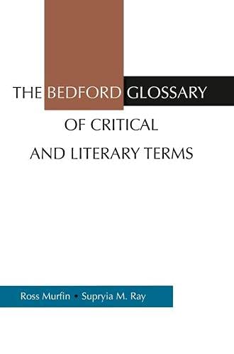 9780333690963: Glossary of Literary Terms