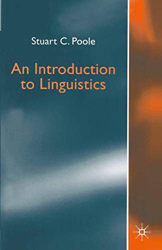 9780333692189: An Introduction to Linguistics