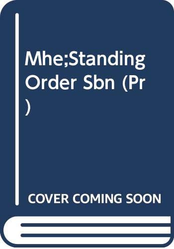 Stock image for Mhe;Standing Order Sbn (Pr) for sale by HPB-Red