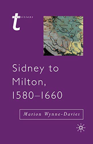 Stock image for Sidney to Milton, 1580-1660 for sale by Better World Books Ltd