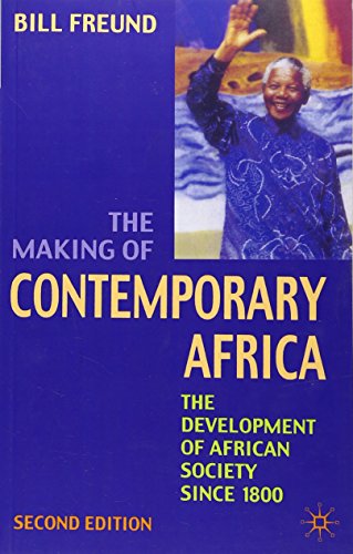 9780333698723: The Making of Contemporary Africa : The Development of African Society Since 1800