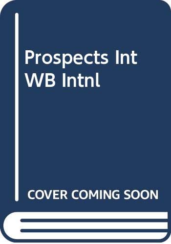 Prospects Int WB Intnl (9780333710579) by Wilson K & Taylor J