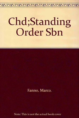 Imagen de archivo de Chd;Standing Order Sbn a la venta por ThriftBooks-Atlanta