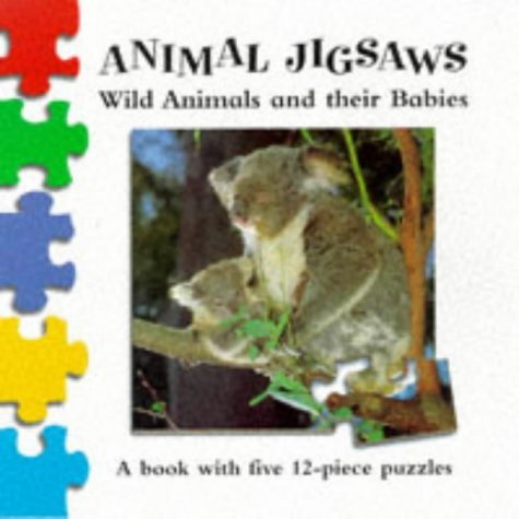 Stock image for Animal Jigsaw : Baby Wild Animals. A Book with Five 12- Piece Puzzles. "ONE Piece Missing!" for sale by J J Basset Books, bassettbooks, bookfarm.co.uk